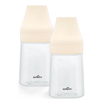 Spectra Wide Neck Milk Storage Bottles. Pack of 2