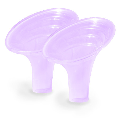 Pumpin' Pal Angled Breast Pump Flanges - Large (28-32mm)