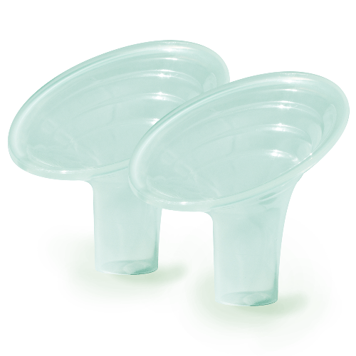 Pumpin' Pal Angled Breast Pump Flanges - Medium (24-27mm)