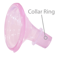 Pumpin' Pal Angled Breast Pump Flanges - Small (19-23mm)