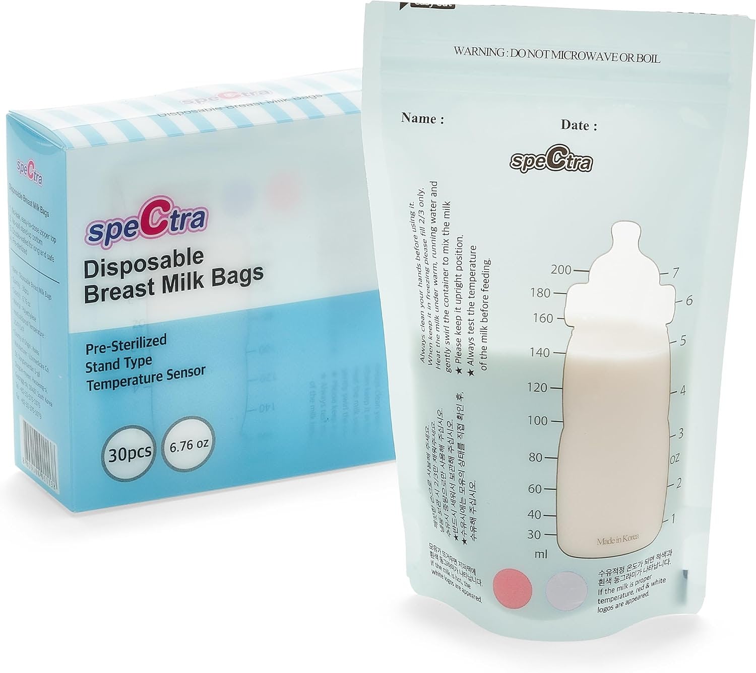 Spectra Milk Storage Bags