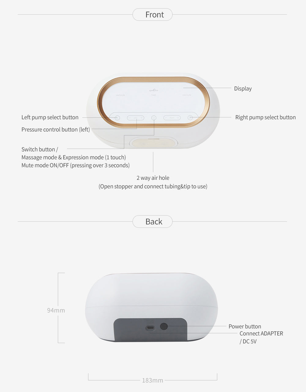 Spectra Dual Compact Electric Breast Pump