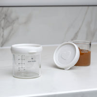 Glass Storage Jars for Weaning, Pack of Four, 120ml