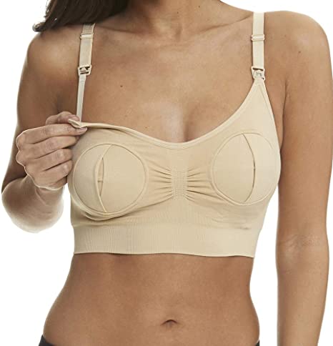 Hands Free Pumping Bra