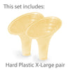 Pumpin' Pal Angled Breast Pump Flanges - Set of 3 - Large (M, L & XL)