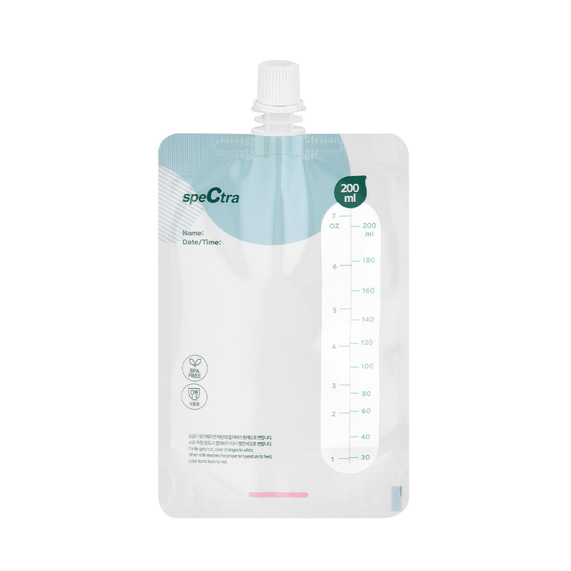 Milk Storage Bags 200 ml - 30 Count - Connector Not Included